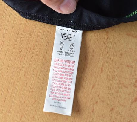 Plavky vel. 6 let, f&f,116