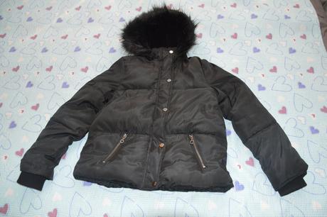 152 teplá zimní bunda s kapuckou, f&f,152