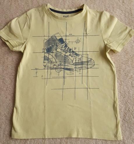 Žluté tričko 134, f&f,134