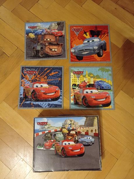 Puzzle cars,