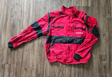 Montérky blůza bunda odepínací rukávy velikost 52, 52