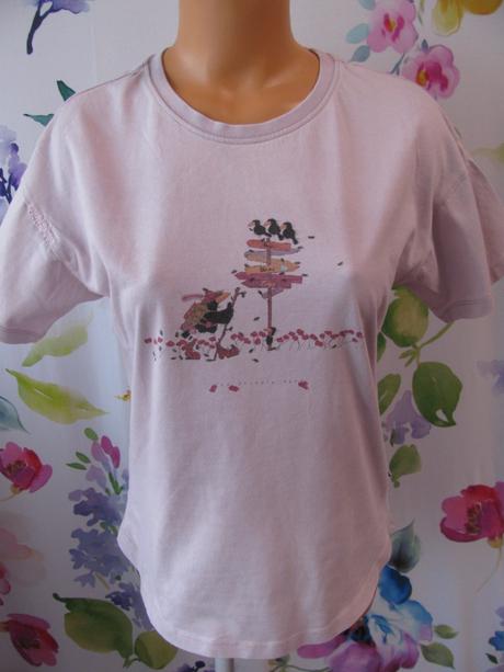 Bavlněné lila tričko chillaz, 38