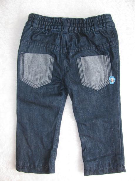 Zateplené džíny v.6-9 měs. unisex, rocha.little.rocha,74