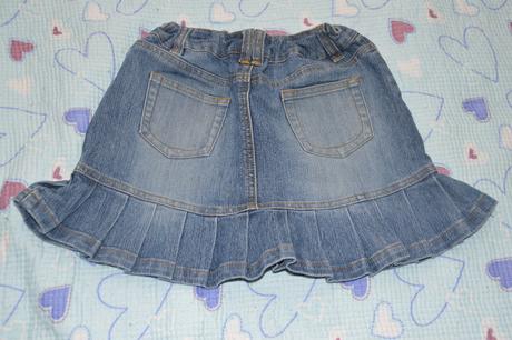 128 134 140 146 elastická džínová sukně s kanýry, alibi,134