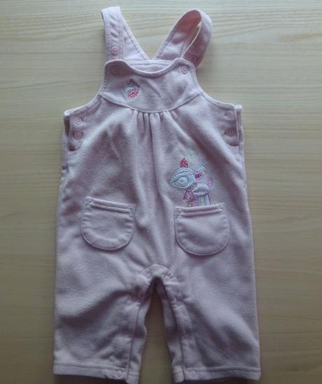 Fleesové kalhoty s laclem, vel. 74, f&f,74