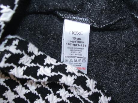 P253 teplé šaty vel. 10 let, next,140