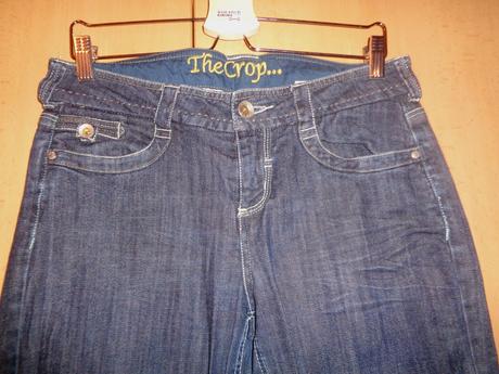 Luxusní 3/4 riflové kalhoty, next,l