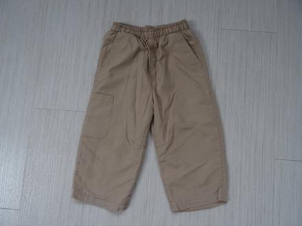 Plátěné podšité kalhoty vel. 86, 86