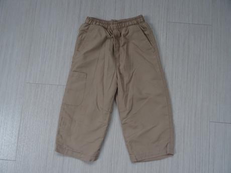 Plátěné podšité kalhoty vel. 86, 86