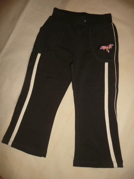 Tepláky 110-122 motýl  58-62 cm, 110 / 116