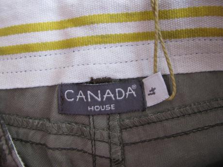 Bavlněné khaki maskáčové kraťasy, house,104