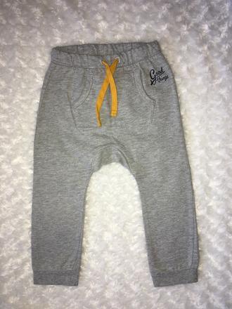 Šedé tepláky jogger h&m, h&m,86