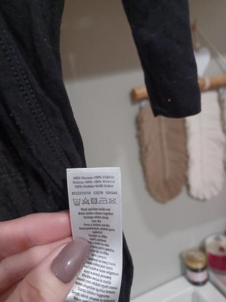 Černý kardigan, f&f,122