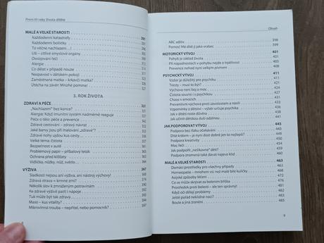 Vaše dítě ve věku od 1do 3 let, první tři roky,