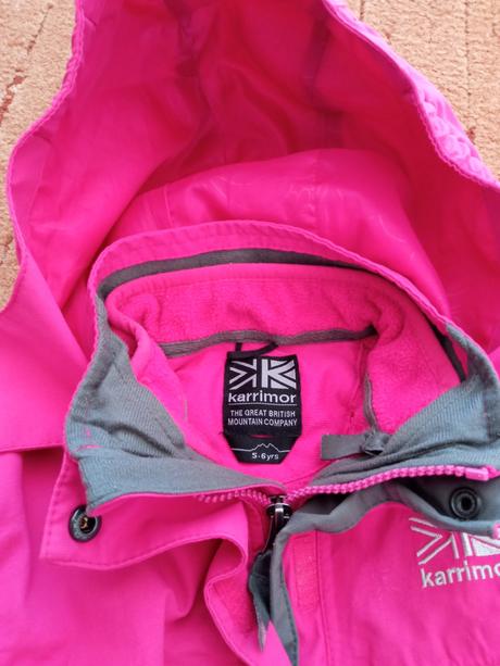 Dívčí bunda 2 v 1 karrimor., karrimor,116