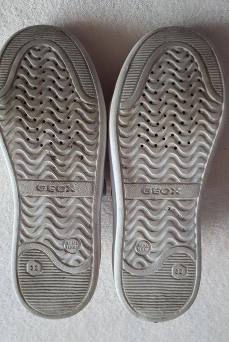 Dívčí boty, botky, bílé, geox, vel.32, geox,32