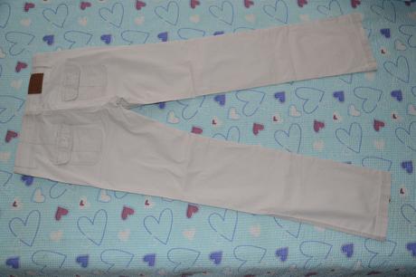 Letní plátěné kalhoty, barva šampaň, zara,152