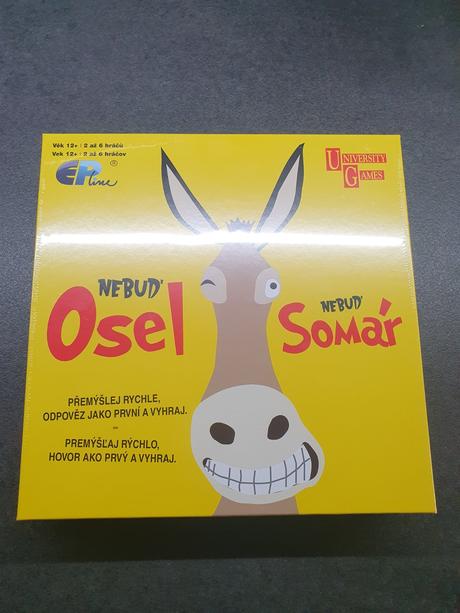 Hra nebuď osel - nerozbalená,