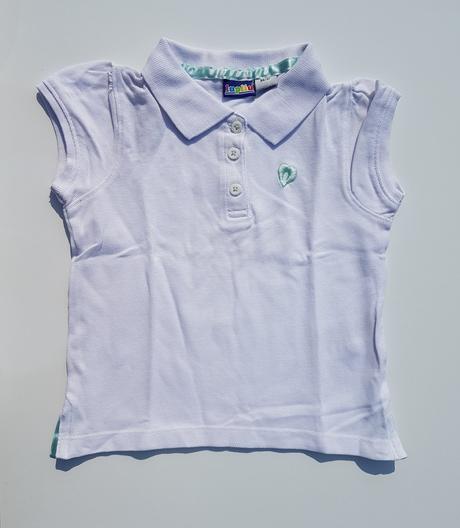 D21 dívčí polo triko s límečkem srdce vel. 86-92, lupilu,86