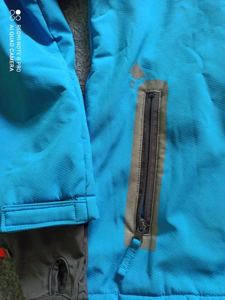 Softshelová bunda s kožíškem, kik,158