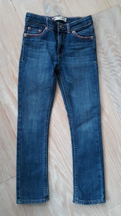 Dívčí skinny džíny levi's 711, vel. 110-116, levis,110