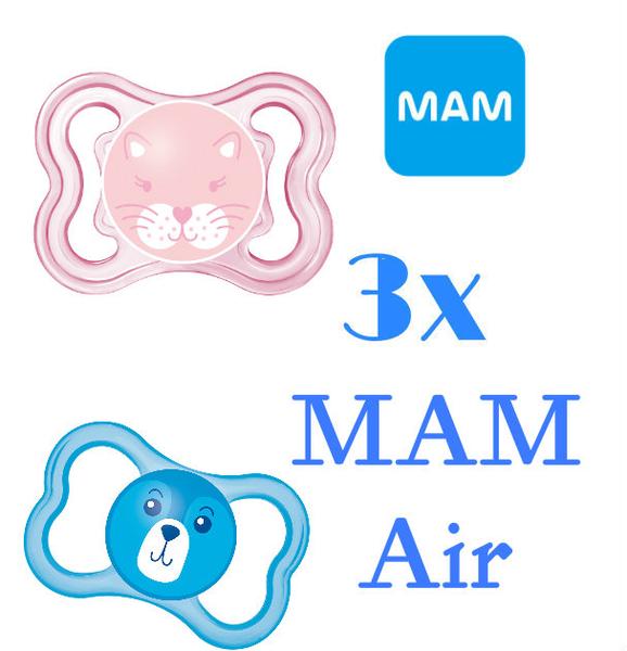 Soutěžte o dudlíky MAM Air