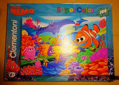 Puzzle nemo 104 dílků disney,