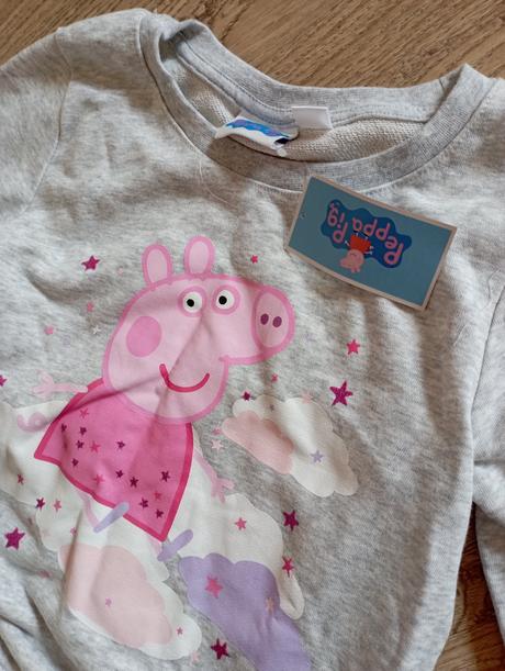 Nové šaty s tylovou sukní vel. 134/140 prasátko pe, 134