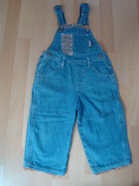 Lacláčové džíny se zvířecím motivem, vel. 3 roky, 92