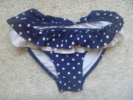 Puntíkované plavkové kalhotky vel. 5 let, 110