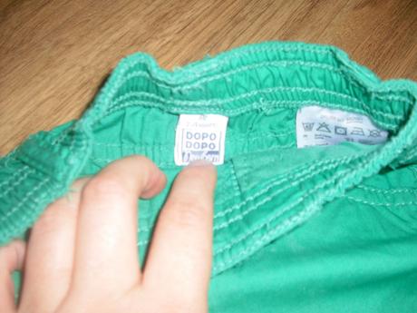 Kraťasy-šortky,vel.62, dopodopo,62