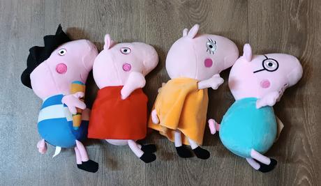 4x plyšák z prasátka pepy, 