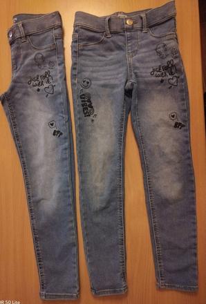 Džíny jeggings velikost 128, 128