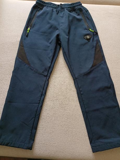 Softshellové zimní kalhoty, 140