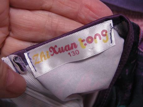 Dívčí kostým-postava mal z filmu descendants,