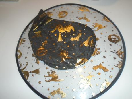 Klobouk čarodějnice haloween,