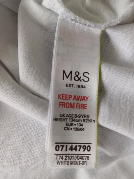 Triko přeměňovací, marks & spencer,134