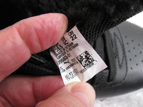 Kotníková černá zimní obuv puma vel.35,5, puma,35