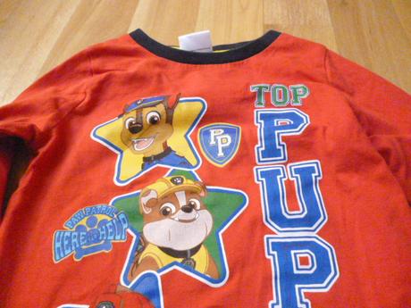 Triko tlapková patrola vel. 2-3, nickelodeon,98