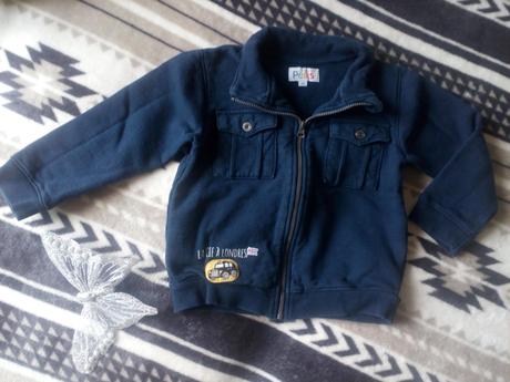 Bavlněná bundička - mikina, londýn, 92