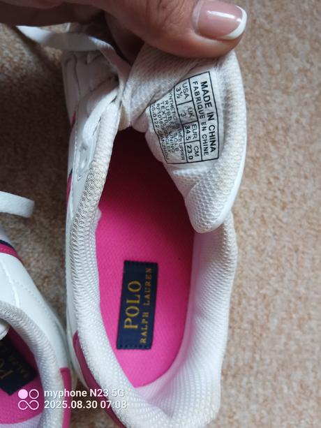 Tenisky zn."polo ralph lauren" vel."34,5" mám dvoj, ralph lauren,34