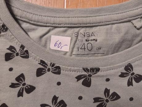 10x tričko, h&m, c&a, peppers, sinsay atd, 134/140, h&m,134
