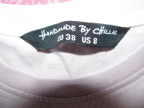 Bavlněné lila tričko chillaz, 38