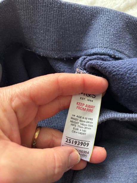 K1/ tepláky dívčí - v.9/10 let, marks & spencer,140