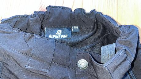Softshellové kalhoty, alpine pro,110