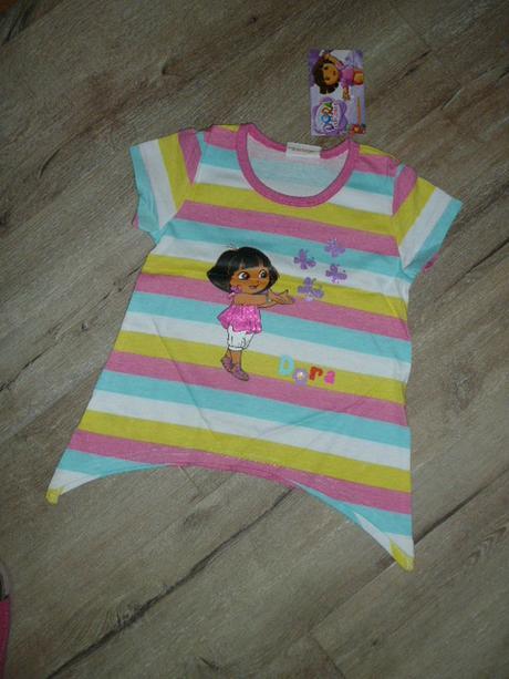Tričko tunika šaty dora vel 5-6 let tunika, disney,116