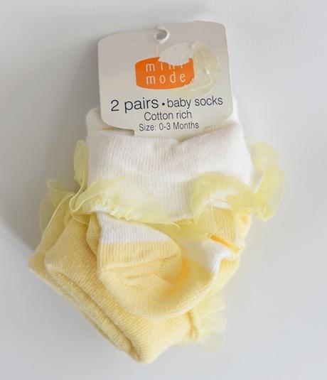 Ponožky vel. 0 - 3 m, mini mode,62