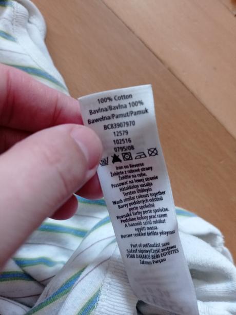 Body krátký rukáv 86 tesco, tesco,86