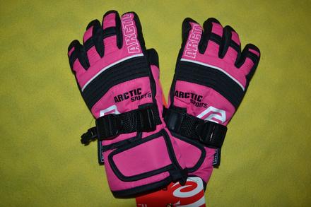 Lyžařské rukavice,na 6-15 let, 122 - xs