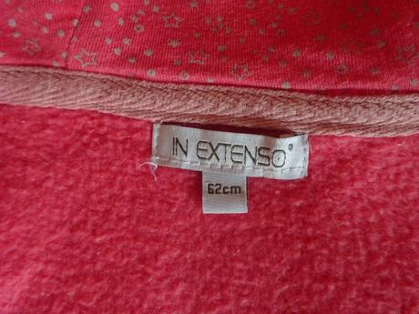 Mikina s kapucí na zip, vel. 62, in extenso,62